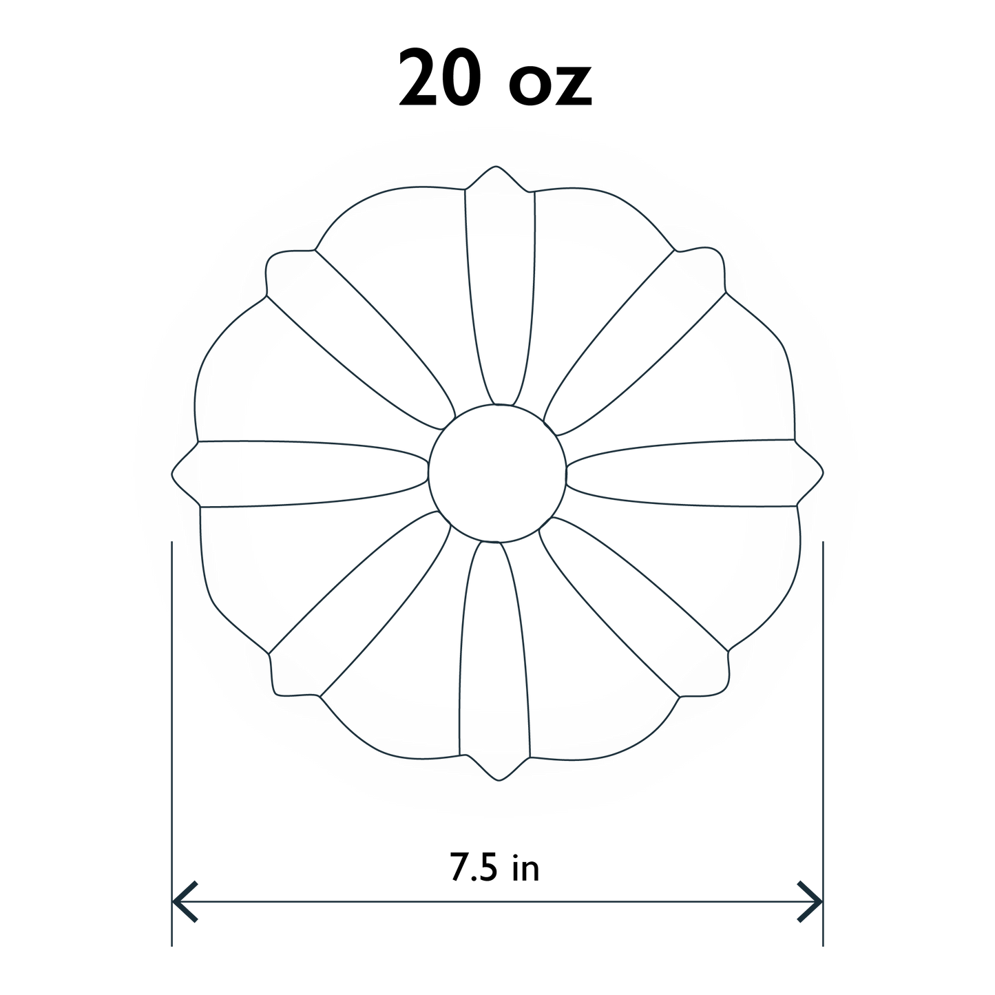 Chocolate and Caramel Rum Cakes - 20 oz - 2 pack