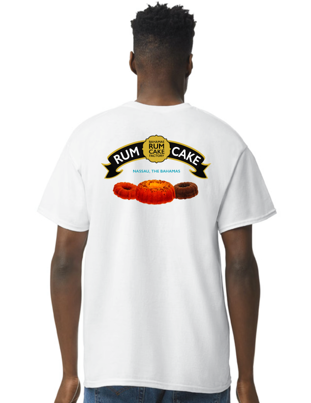 Bahamas Rum Cake Factory Adult Unisex Heavy Cotton 5.3 oz. T-Shirt