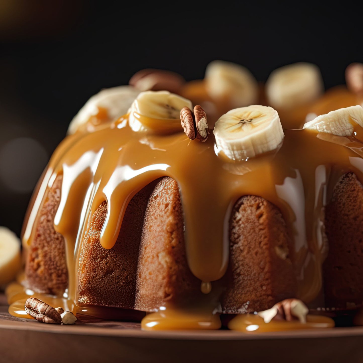 Chocolate and Caramel Rum Cakes - 20 oz - 2 pack
