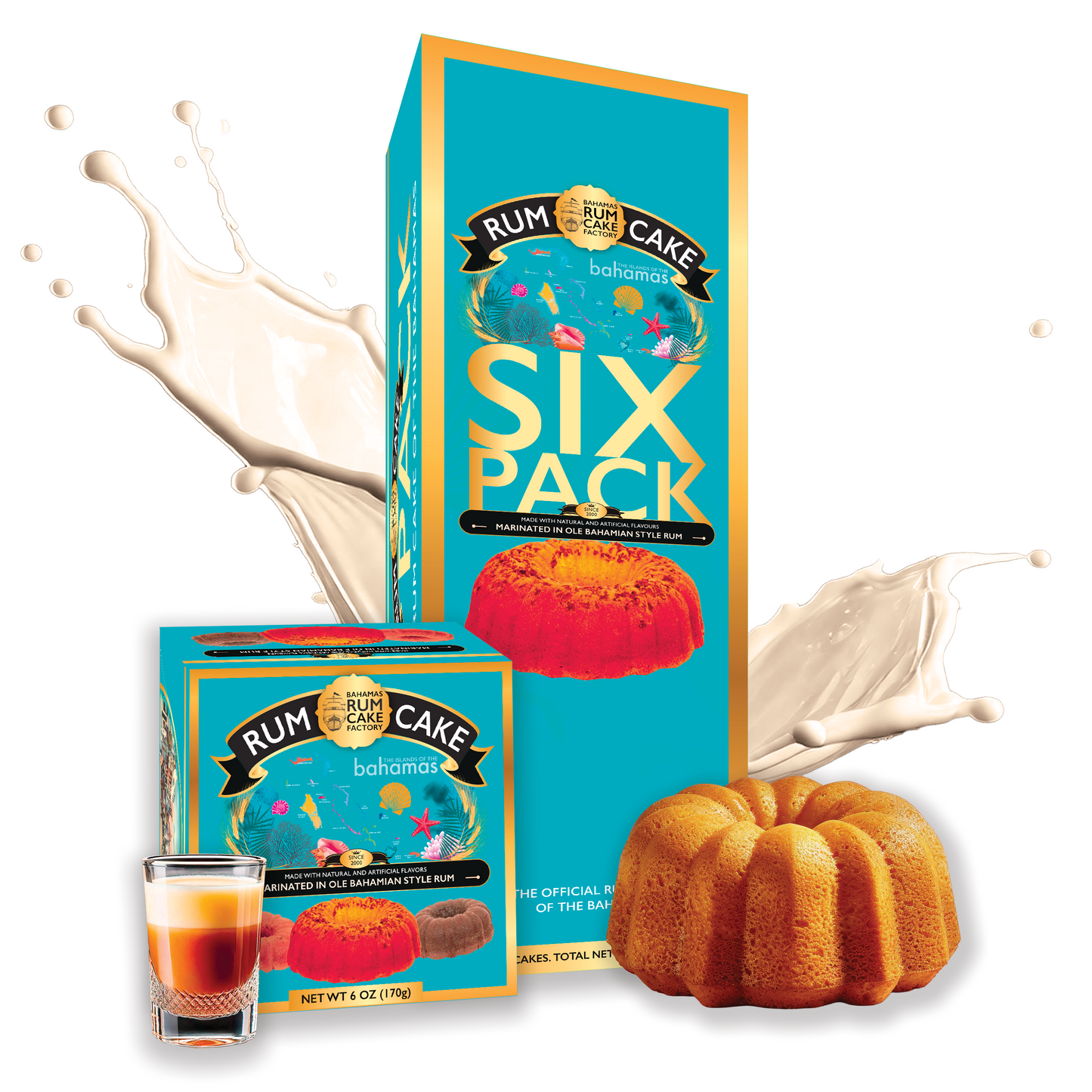 Irish Cream 4 oz six pack