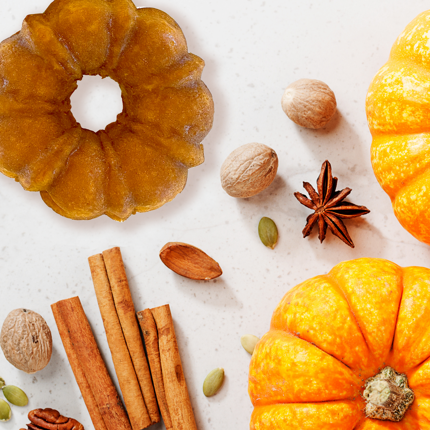 Pumpkin Spice Rum Cake