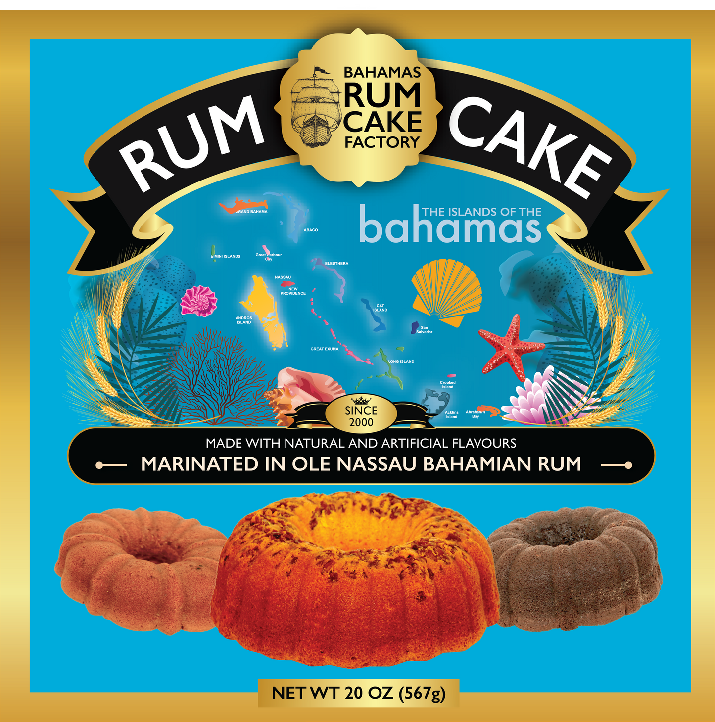Strawberry Rum Cake