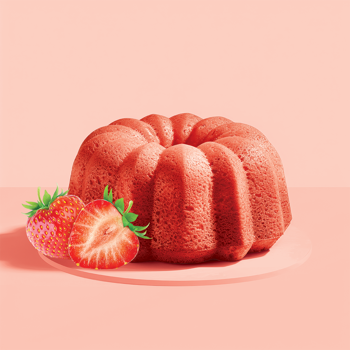 Strawberry Rum Cake