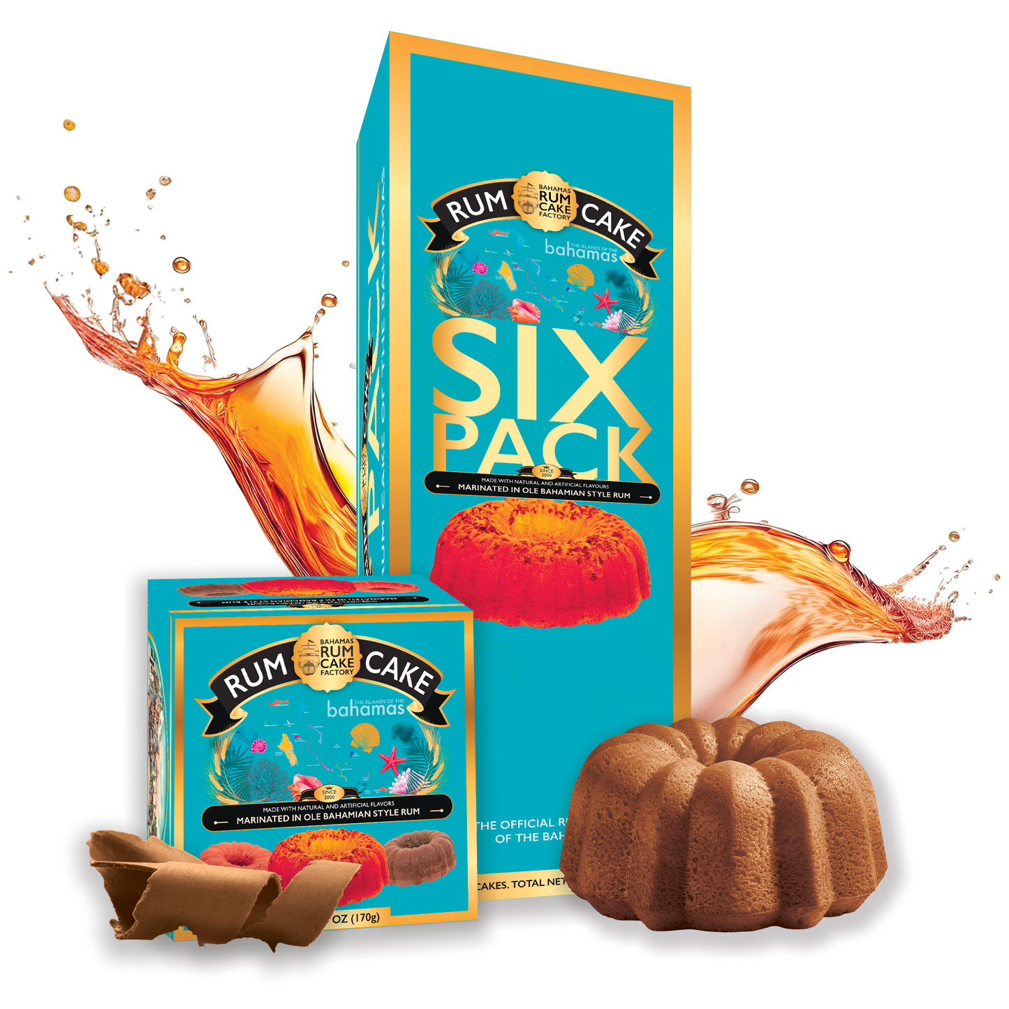 Chocolate 4 oz six pack