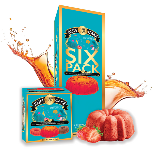 Strawberry 4 oz six pack